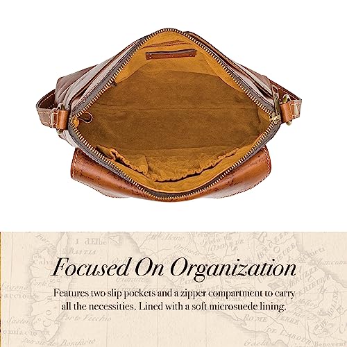 Image of Patricia Nash | Avellino Leather Crossbody Bag