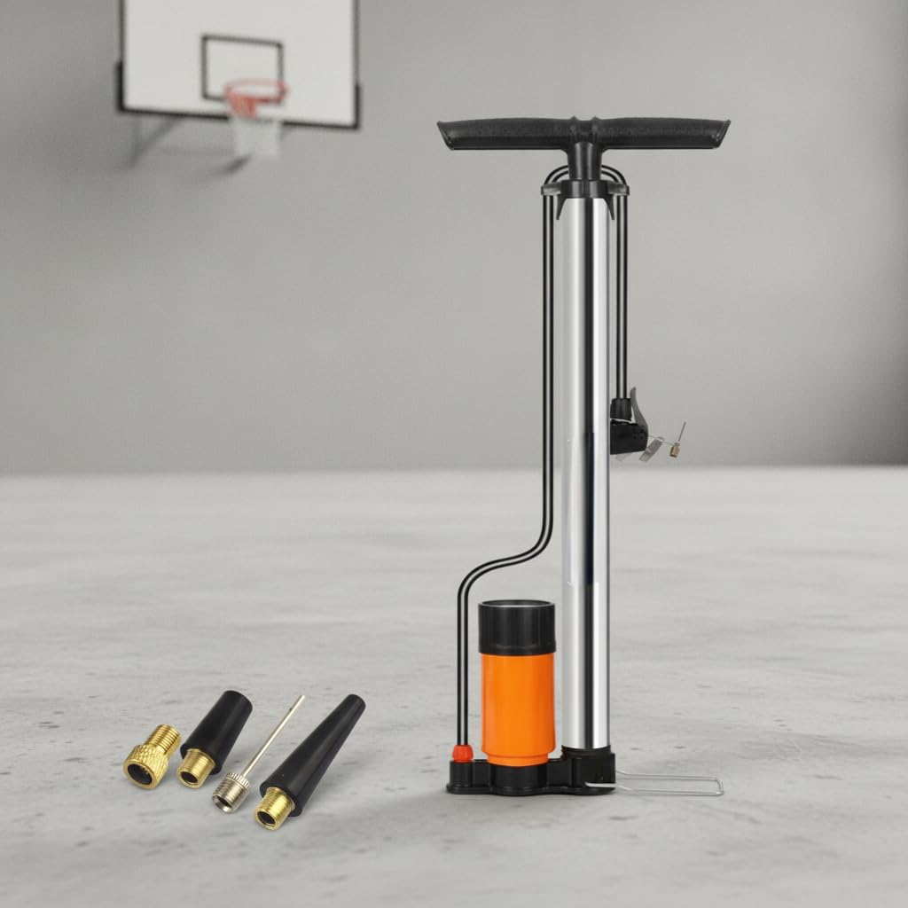 Juego de Adaptadores para Bomba de Neumáticos de Bicicleta con Boquillas de Bola Y Metal para Inflar Colchones de Aire, Juguetes, Balones de Gimnasia