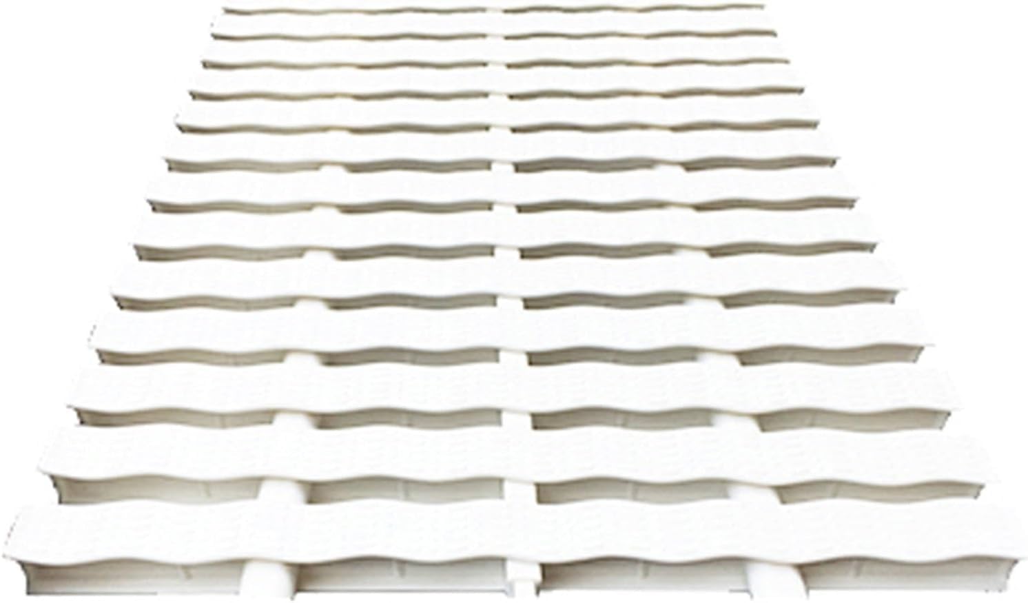 Modulo griglia Piscina Bordo Piastra di copertura dello scarico for piscine, griglia di scarico durevole ondulata in PPS Griglia di troppopieno Copertura di scarico for interni/esterni Scarico