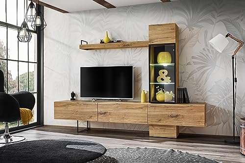 Deconation Composition Murale Rise - Beige - L 240 X H 170 X P 40 Cm.