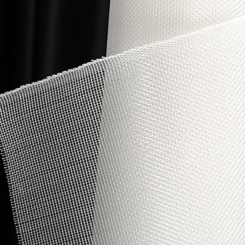 ECYC Ltd 39 x 196 inch Nylon Filter Mesh, Fine Filter Mesh Nylon Fabric Net Material Industrial Nylon Mesh Water Filter Mesh Garden Mesh Netting, 10 Mesh