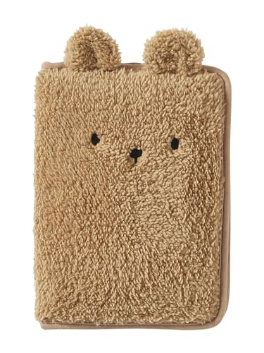 VERTBAUDET Protège carnet de santé sherpa TEDDY BEAR beige TU