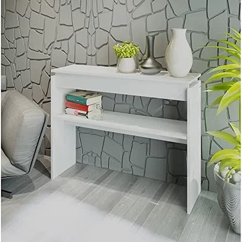 Aparador com prateleira CRETA cor Branco - Artely