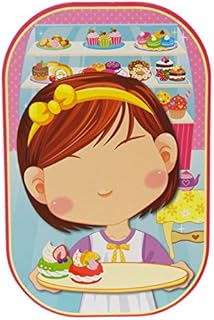 Homeford Firefly Imports Funny Faces Sticker Set 3D, Girly Fun