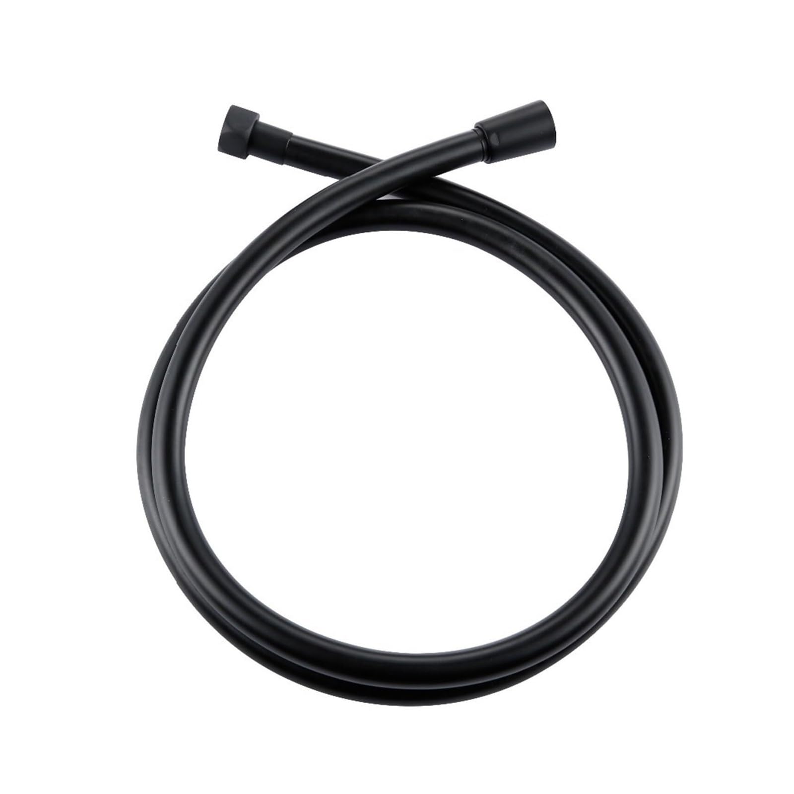 Soporte de ducha de cobre ajustable, color negro mate, redondo, accesorio de baño moderno para una fácil instalación, compatible con todos los estilos de ducha