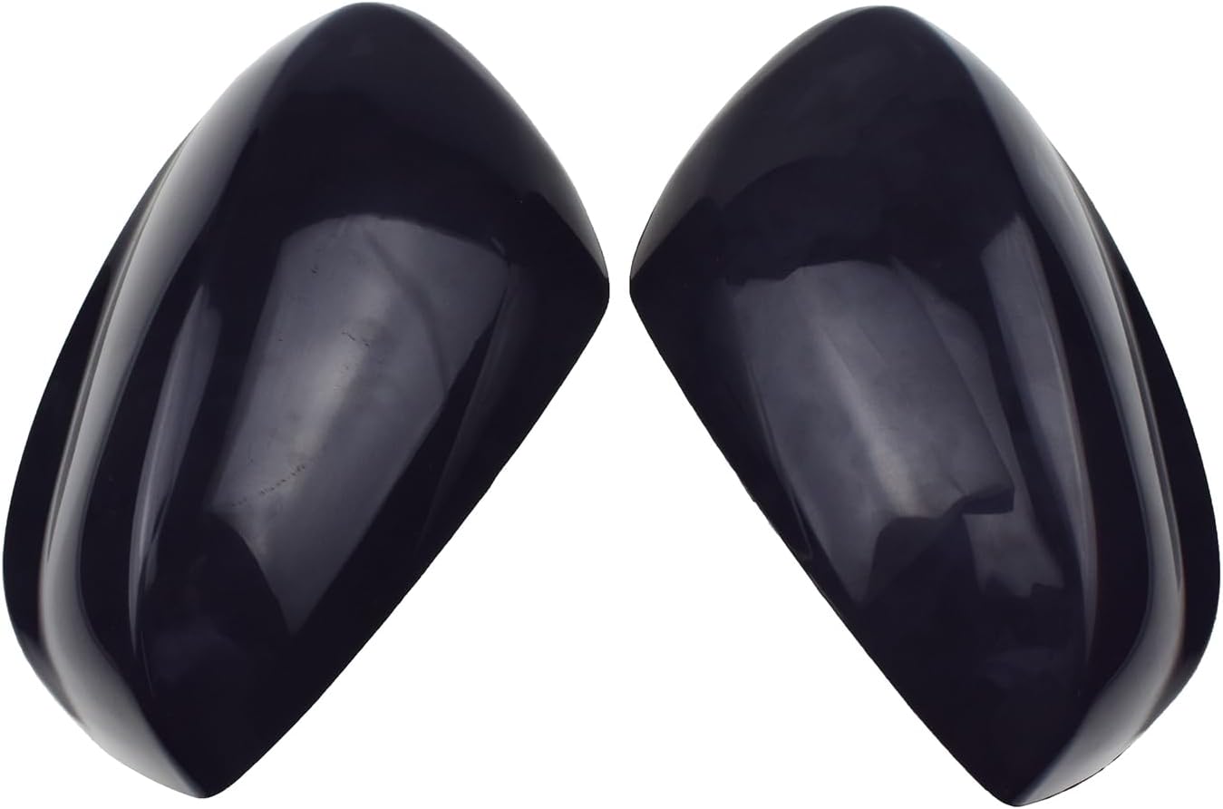 Car 2Pcs Rear View Mirror Cover Cap For 2008 2009 2010-2013 Honda Accord Door Driver & Passenger Side