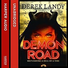Demon Road Audiolibro Por Derek Landy arte de portada