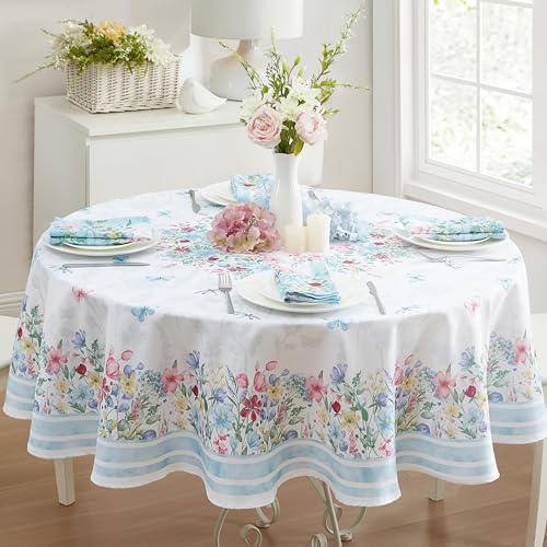 Newbridge Set de 8 Servilletas de Tela Floral Multicolor 17x17 miniatura 5
