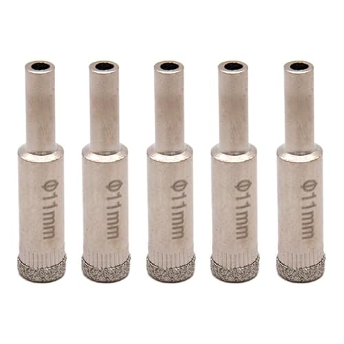 Printer Part for 5pcs 11mm Diamond Hole Saw Drill Bit Coated Masonry Tools for Rocks Stone Glass