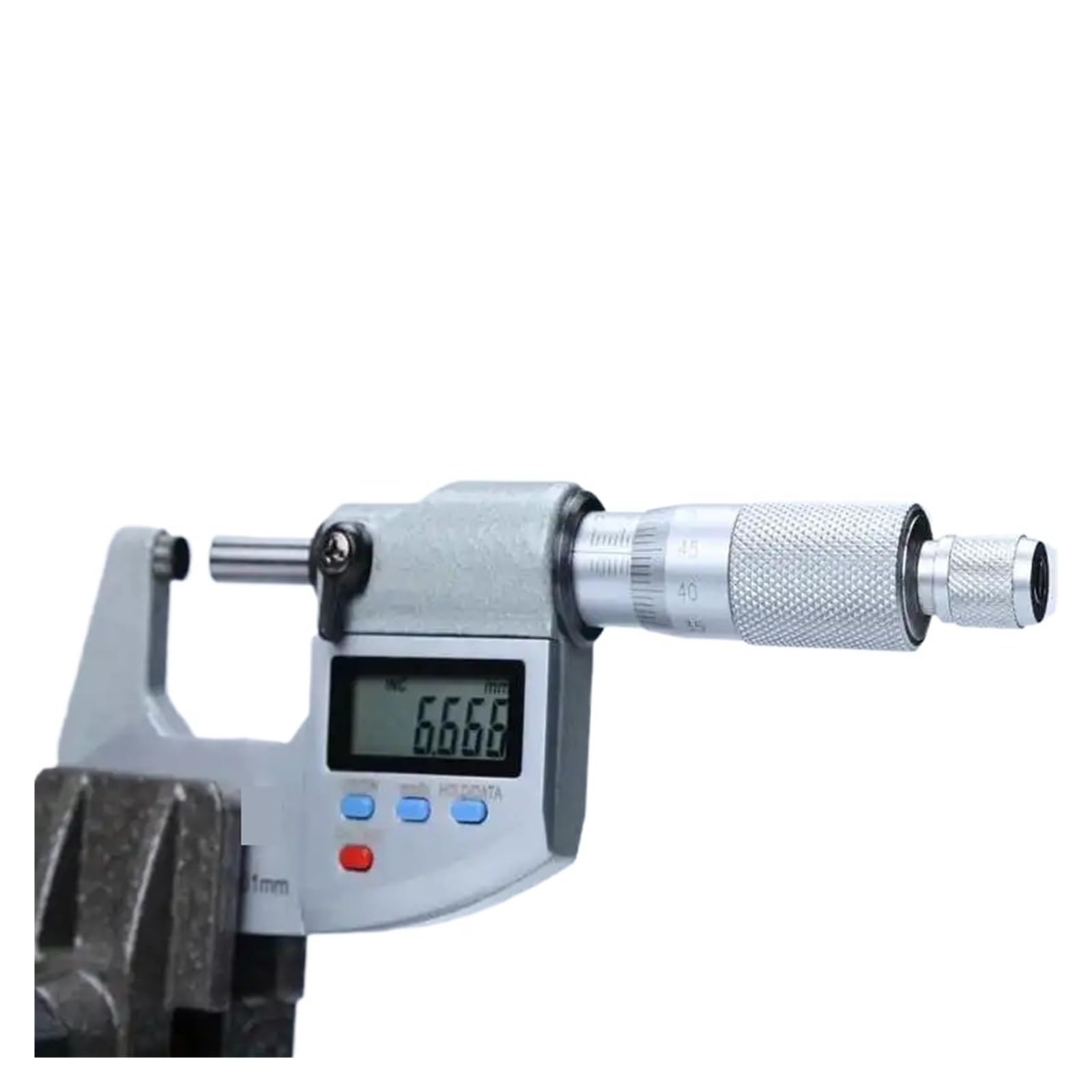 Micrómetro electrónico exterior resistente al agua IP65 de 0,001 mm, calibrador digital de micrómetros, medidor de espesor de 0-25-50-75-100 mm(0-25mm)