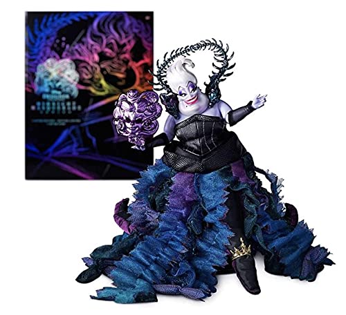 Ursula Limited Edition Doll â€“ Disney Designer Collection Midnight Masquerade Series â€“ Villains â€“ 12''