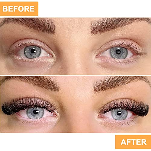 B&Qaugen CA-RRDM-40D-0.07D-9-15MIX Lash Clusters 40D-D-9-16Mix 280 Clusters False Eyelash 20D 30D 40D Individual Lashes Cluster Diy Eyelash Extensions At Home  thumb #5