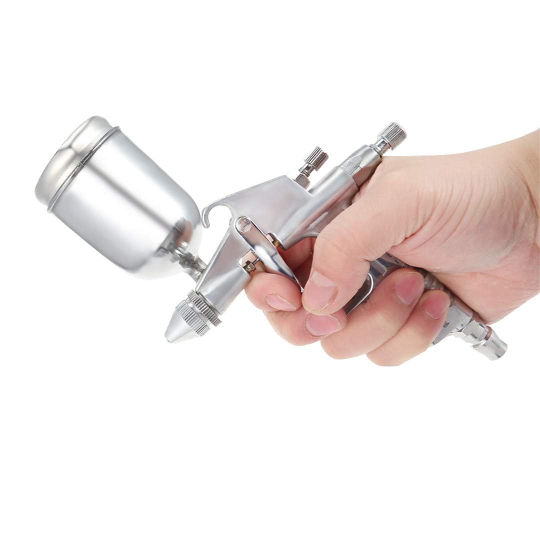 Artist Paint Spray Gun Machine (Mini) Techno K-3A with 100 ml metal cup HVLP Sprayer (Grey) (B0CCVZZV4R) Amazon Price History, Amazon Price Tracker