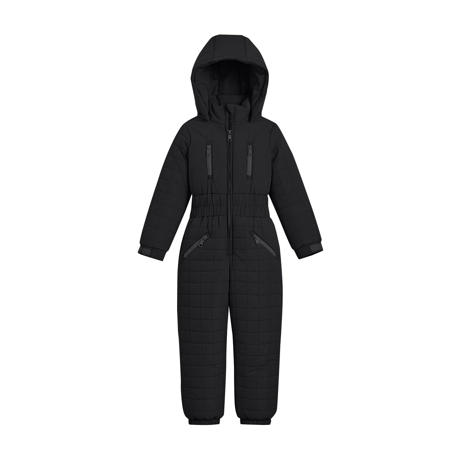 Skianzug Kinder Skioverall Schneeanzug Mädchen Skijacke Jungen Schneeoverall Outdoor Skianzüge Snowboard Verdickte Winterjacke Overall Warme Winteranzug Einteiliges Schneeanzüge