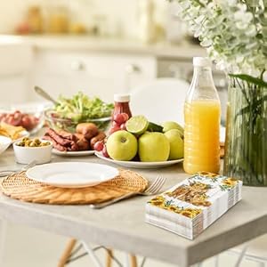 Anydesign100pcshighlandcowguestnapkinscutecowsunflowerdisposablepapernapkinsrusticdinnerhandnapkinforpartysuppliestabledecorations Urban Country Home Decor Anydesign 100pcs highland cow guest napkins cute cow sunflower disposable paper napkins rustic dinner hand napkin for party supplies table decorations urban country home decor