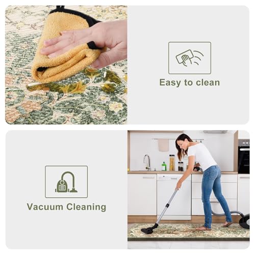 Kimode Anti Fatigue Kitchen Mat, Cushioned Boho Kitchen Runner, Non Slip Farmhouse Kitchen Mat For Floor thumb #4