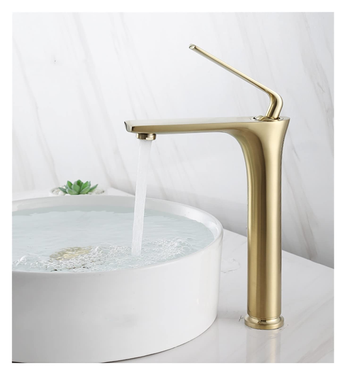 Robinet de bassin haut pour créer une ambiance spa dans votre salle de bains