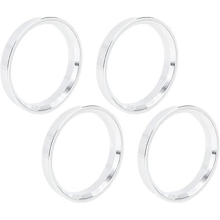 Jeu De 4 Bagues De Centrage En Plastique 67,1 => 66.6