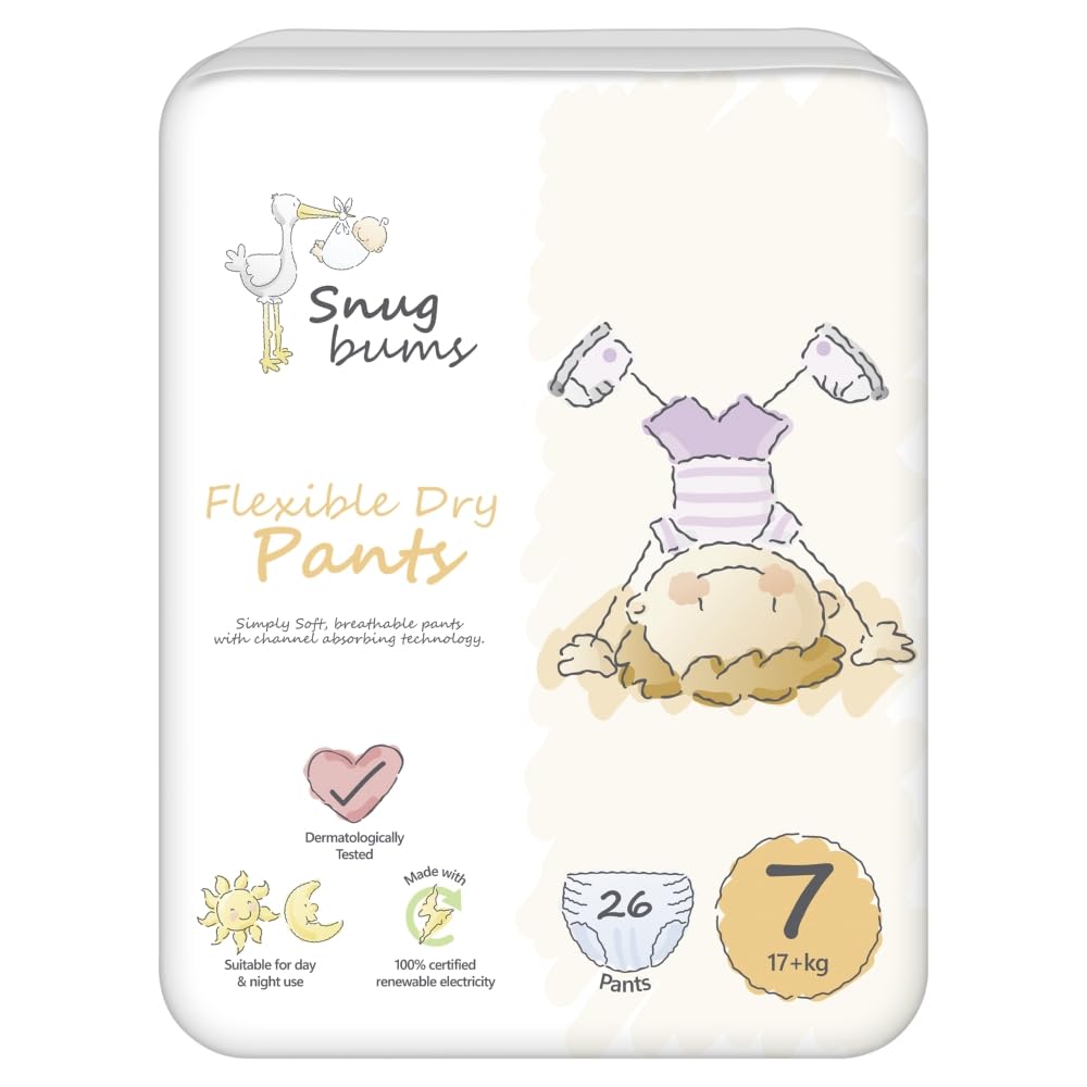 Snugbums Nappy Pants Size 7 26 Pack
