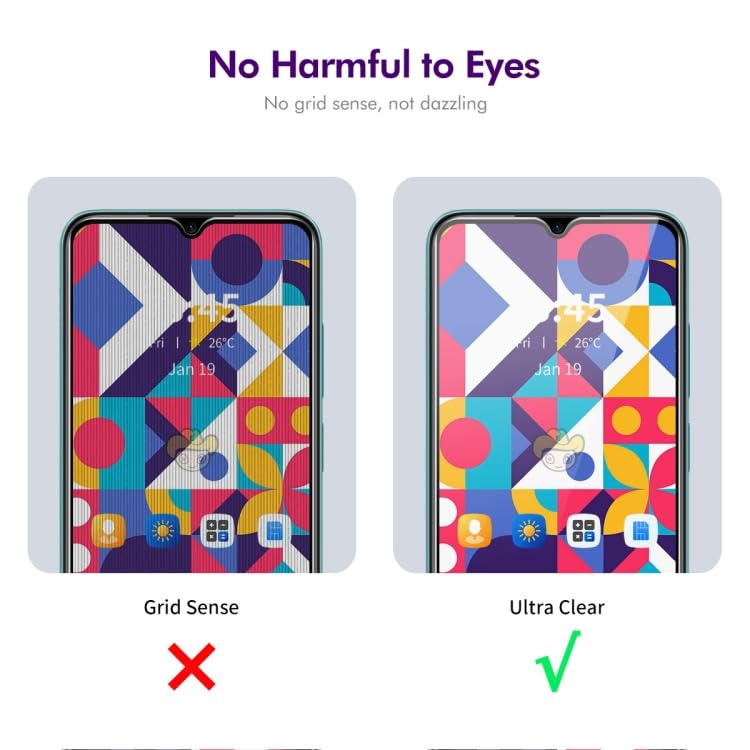 Image of Anti-Spy Privacy Tempered Glass Compatible For Realme Narzo 10 / Narzo 10A / Narzo 20 / Narzo 20A / Narzo 30A / Narzo 50A / Narzo 50 Prime /Narzo 50i [Pack of 1]. Easy Installation Kit.