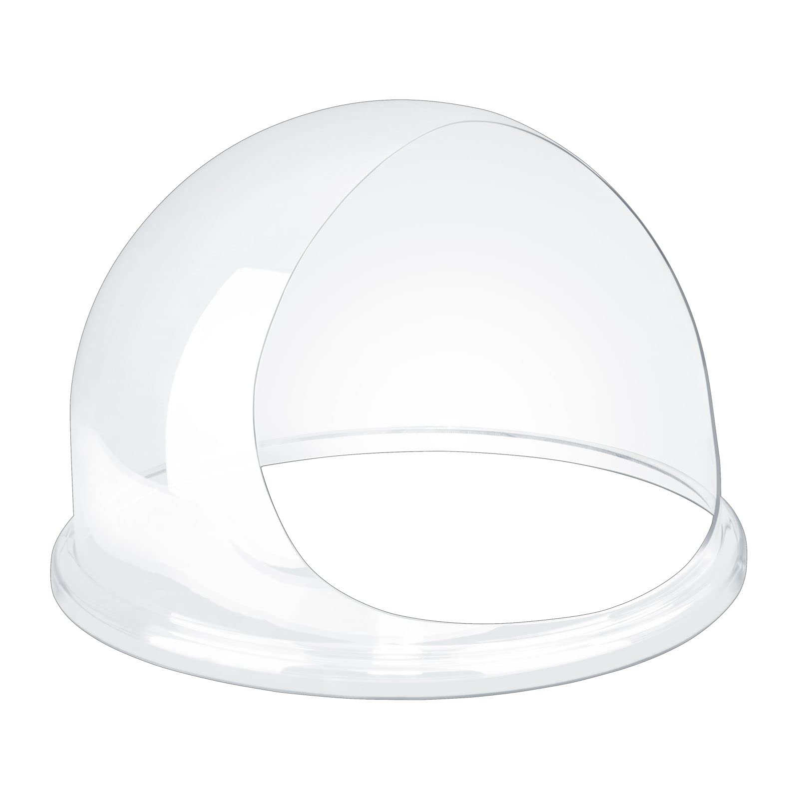 Royal Catering RCZW-COV12E Spuckschutz Abdeckhaube für Zuckerwattemaschine Candy Floss Ø52 cm Arylglas durchsichtig