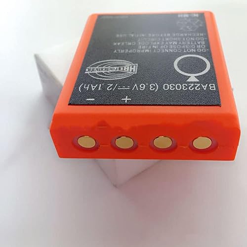 Miniatura 3 de GJL (8 unidades) 3.6V 2100mAh BA223030 Batería HBC Control remoto Batería recargable para grúa Control remoto inalámbrico