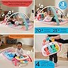 Baby Einstein, Gimnasio Bebé Ocean Explorers 4-en-1 - Alfombra Bebé Juegos con Kick Piano, Música & Descubrimiento de Idiomas, Juguetes Sensoriales, Recién Nacido +, Rosa #3