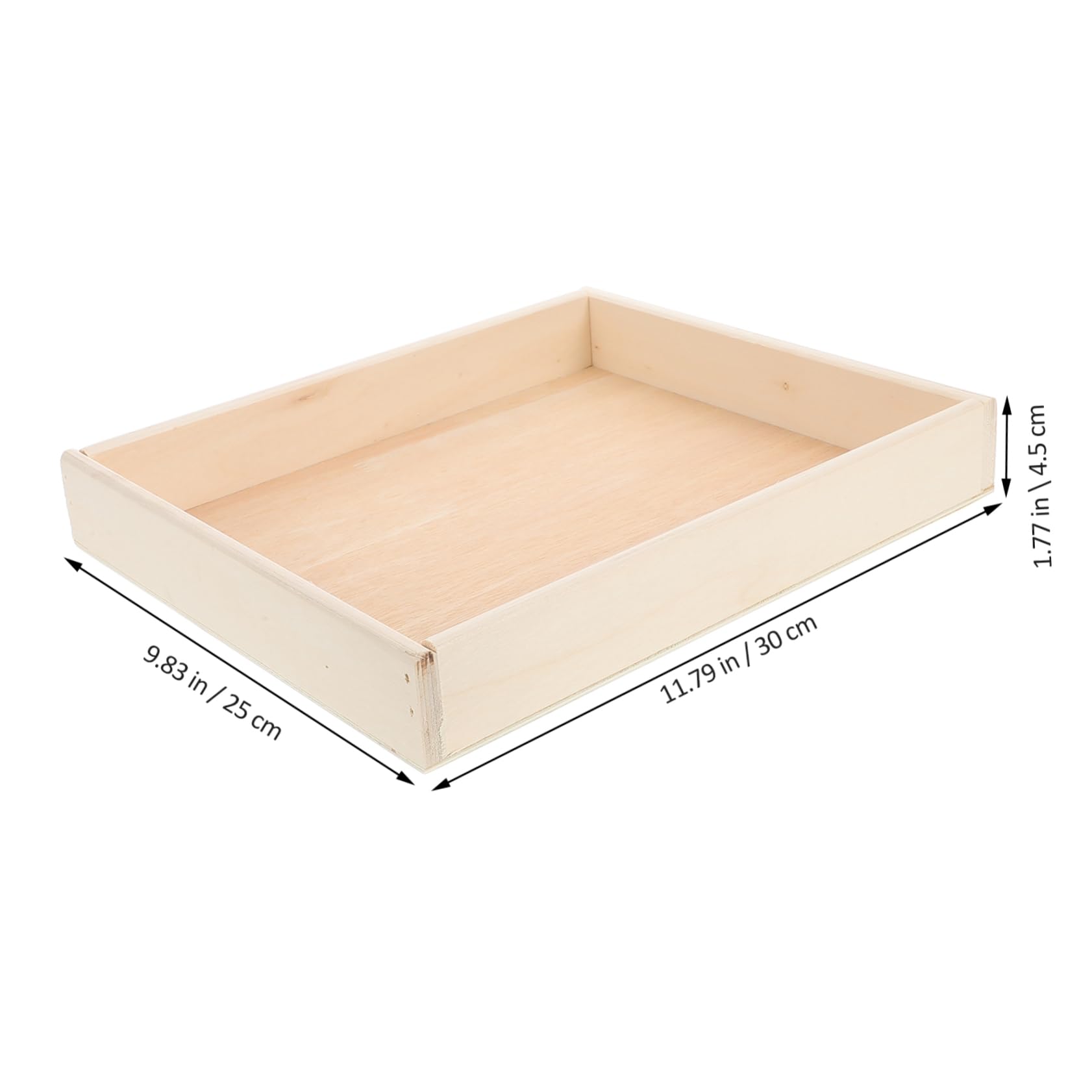 BESPORTBLE Wooden Puzzle Sorting Tray Flat Puzzle Storage for Easy Organization Portable Design for Adults Wooden Material