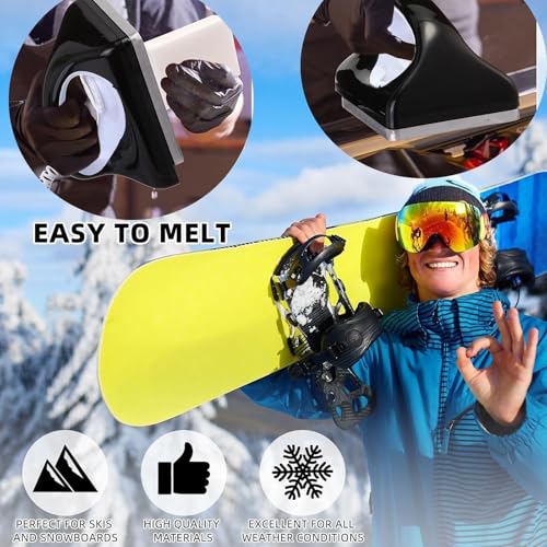 Komercyjne żelazko do woskowania na narty, snowboard, wskaźnik stałej temperatury, automatyczna regulacja temperatury, wosk do nart i snowboardu, niezbędny do konserwacji i ochrony snowboardu