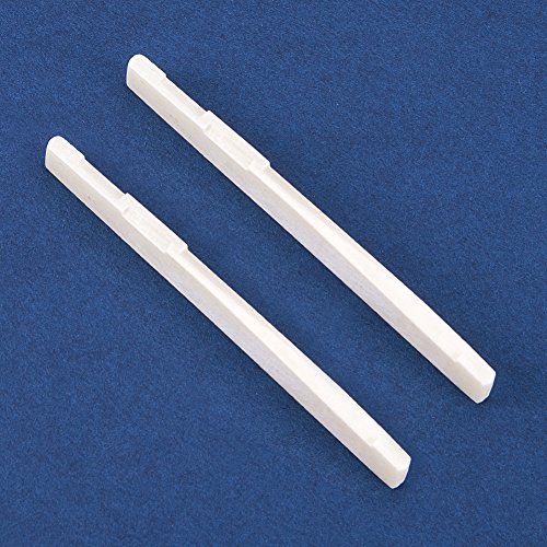 WANDIC 2PCS 6 String Folk Acoustic Guitar Buffalo Bone Bridge Saddle for Taylor Martin Guitar Parts - Image 3