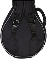 Vista 4 de Bolsa de mandolina en el escenario (GBM4770B), color negro