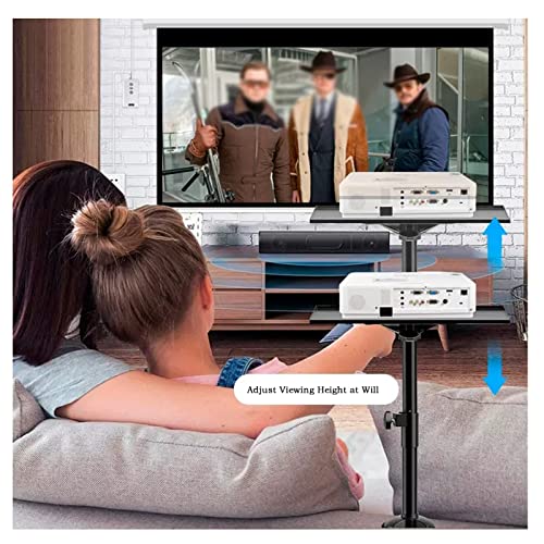 Soporte trípode móvil retráctil para proyector 1.5m miniatura 6