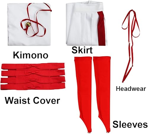 Miniatura 4 de Jigoku Raku Sagiri Yamada Cosplay Gabimaru Cosplay traje Yuzuriha uniforme kimono conjunto completo