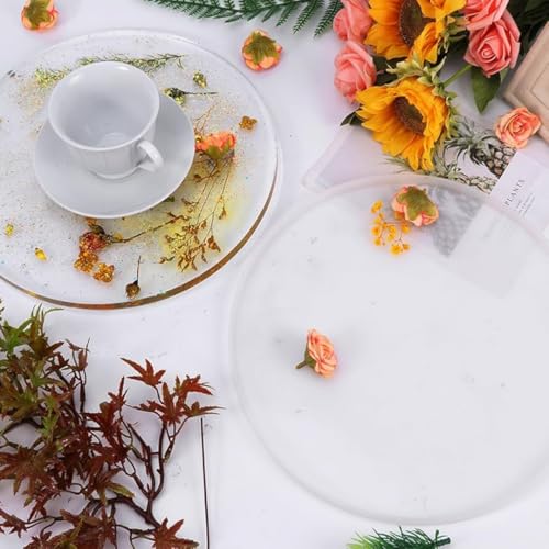 Image of R H Lifestyle, Silicone Moulds, Resin Art Mould, Resin Mould, Coaster Mould, Resin Art kit, Epoxy Resin Mould for Resin Art and Craft Materials, Tray Mould, Photo Frame Resin Mould Set,10 Inch