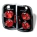 Spyder Auto Euro Style Tail Lights Black/Clear