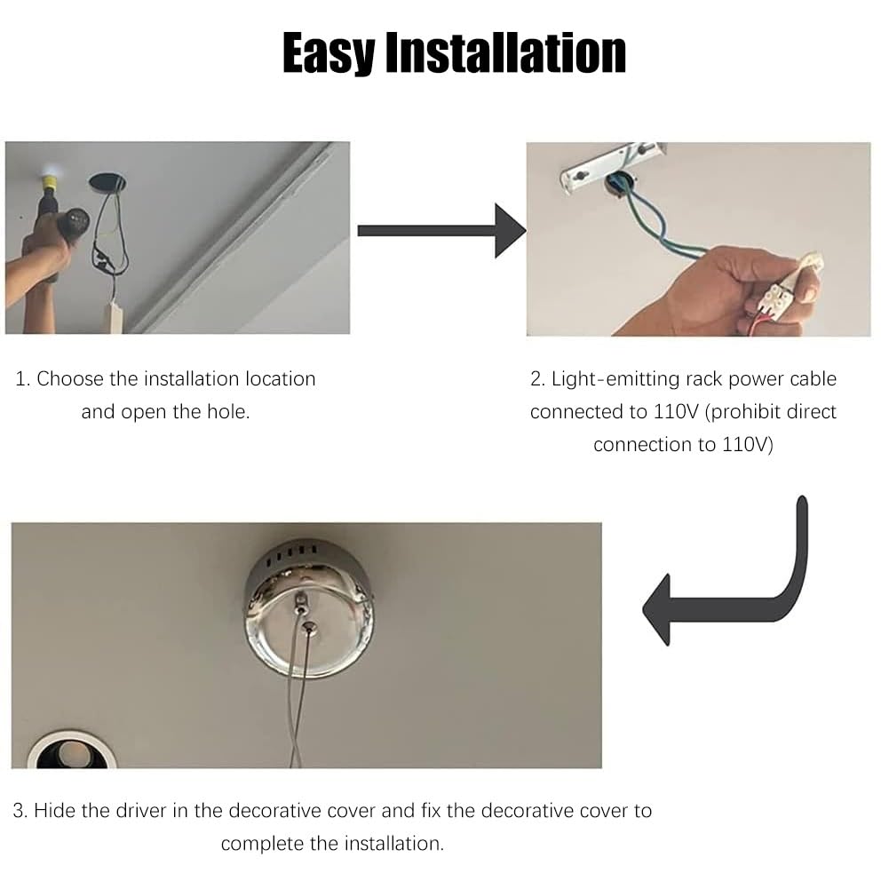 Decken-Schrank für Kleidungsstücke, LED-Kleiderständer aus Edelstahl for Aufhängen an der Decke, silberfarben, mehrere Größen, Einzelhandel(120 cm)