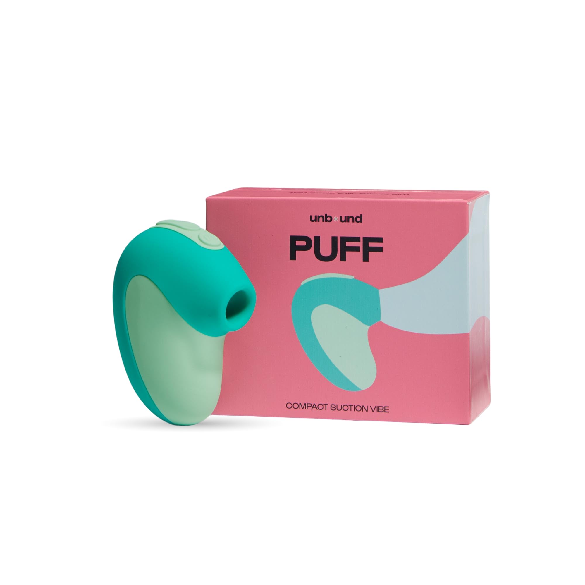 Unbound Puff Vibrator - Powerful Suction Vibrator, Clitioral Sucker, USB Rechargeable Tiny Vibrator for Women with Multispeed Functions - Adult Sex Toys