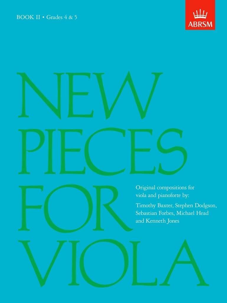 New Pieces for Viola, Book II: (Grades 4-5)