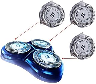 HQ8 Dual Precision Replacement Heads for Philips Norelco Shavers, Dual Blade Precision Cutting