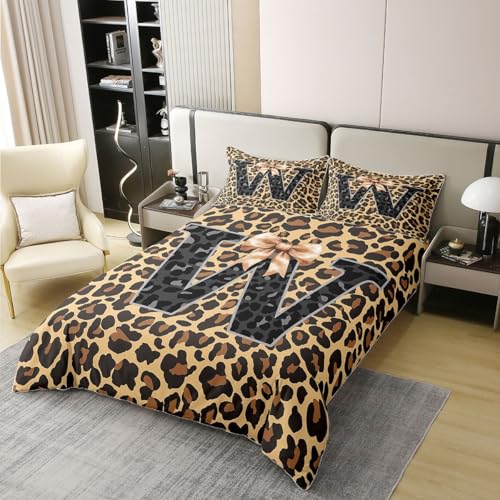 Housse de couette fille imprimé léopard gris pour des nuits douces - 3