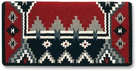 HUMAYL Saddlery Saddle Pad/Blanket for Horses Western Show Horse Saddle Blanket New Zealand Design Handmade Wool Saddle Blanket Top Wool Saddle Pad Regular Size : 34" L x 36" W x 1" inches PAD0214