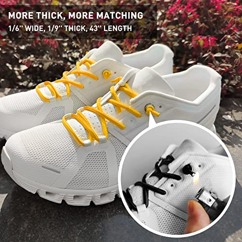 Image of 3 Pairs Elastic No Tie Shoe Laces, Stretch Bungee Laces