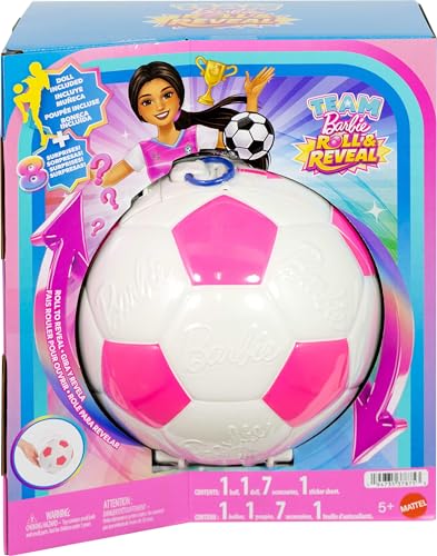 Barbie Team Roll and Reveal Soccer Player Doll and Accessories - image 6