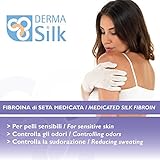 DermaSilk – Juego terapéutico de guantes de fibra de seda para adultos, 3 pares L (Lunghezza dito medio 8 cm)