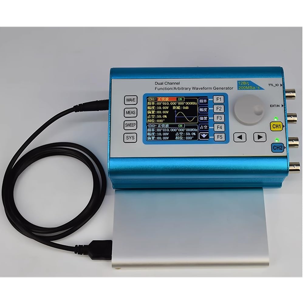 Generador de Señales con Función DDS FY2300 de 12 MHz, Forma de Arbitraria, Sinusoidal de Doble Canal, Frecuencia 200 /S EU