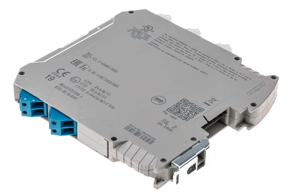 Phoenix Contact 3RS7006 Signalwandler, Isolationsverstärker 19.2 → 30V dc, NAMUR-Sensor, Schalter/Relais
