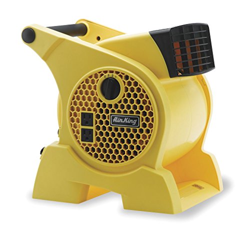 Ventilador centrífugo portátil Air King, 120 V, caudal de aire 350 cfm, color amarillo miniatura 1