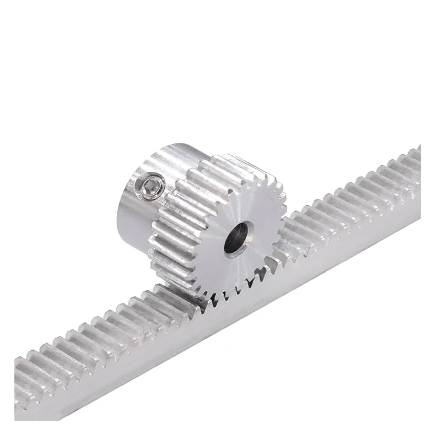 1pcs 0.5M 1M Module Stainless Steel Rack Straight Teeth Drive Length 200/300/500mm Spur(0.5M 5x10x200mm)
