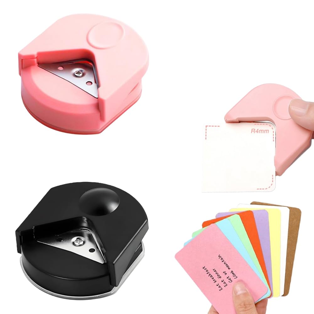2 Pcs Mini Corner Rounder Punch, Portable Craft Trimmer Tool