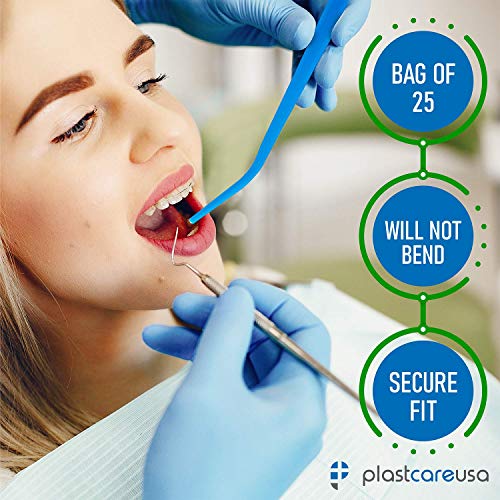 100 Dental Surgical Aspirator Blue Suction Tips, 1 16 Diameter, 4 Bags #TOP4
